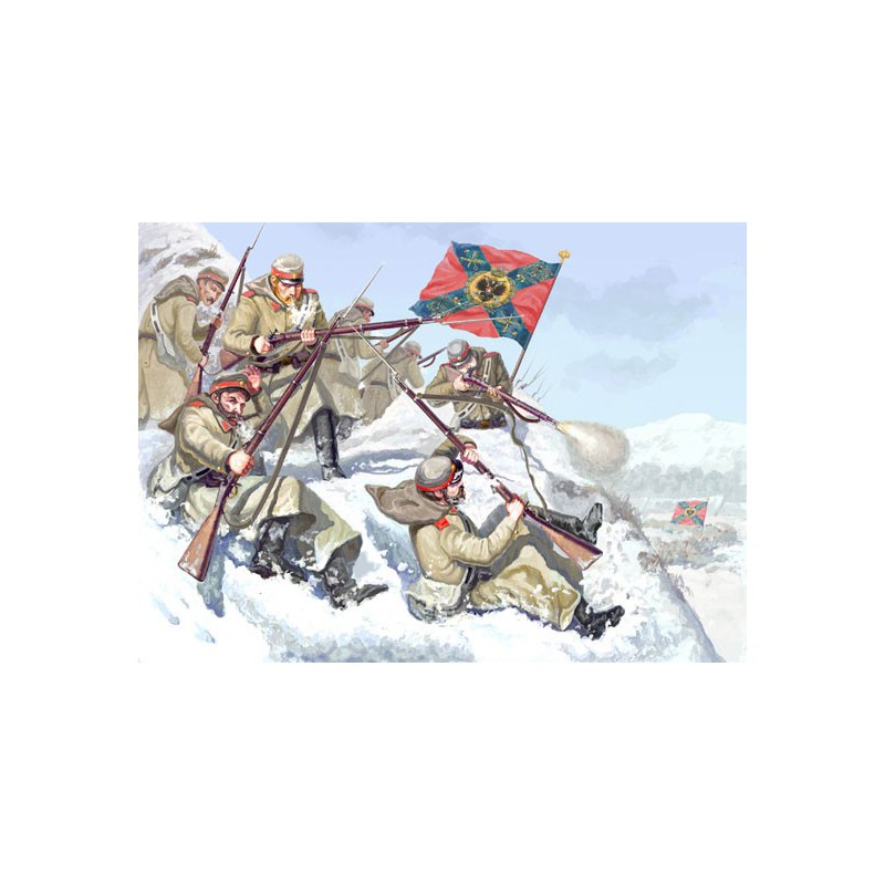 Russian Infantry Figure Winter 1/72 | Scientific-MHD