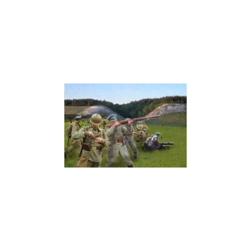 Russian infantry figurine in summer 1/72 | Scientific-MHD
