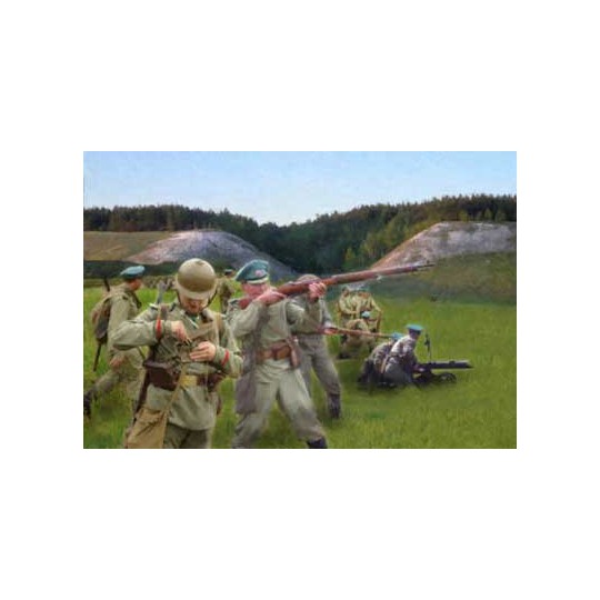 Russian infantry figurine in summer 1/72 | Scientific-MHD