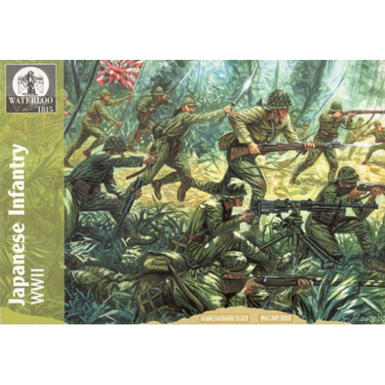 Japanese infantry figurine wwii 1/72 | Scientific-MHD