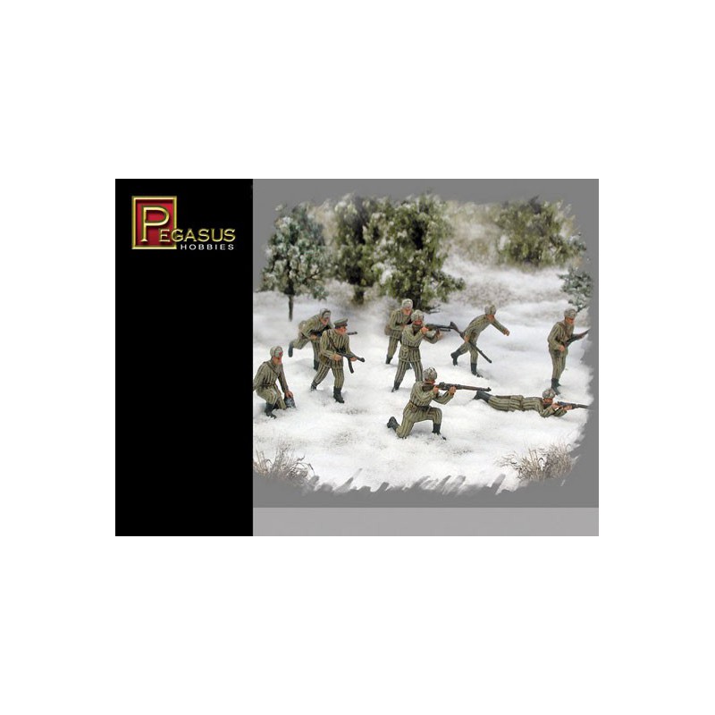 Infant figurine. Russian winter wwii 1/72 | Scientific-MHD