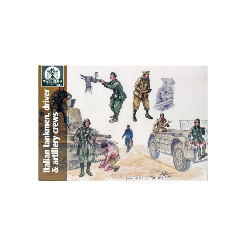 Italian Tanksmen & Drivers1/72 figurine | Scientific-MHD