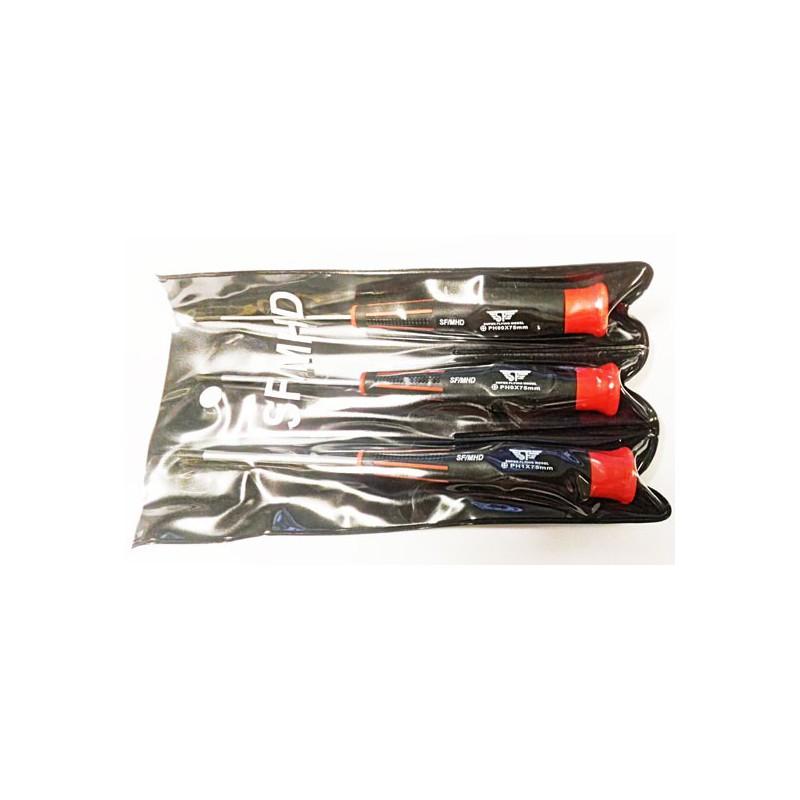 Screwdriver for model game of 3 screwdrivers Phillips 00/0/1 | Scientific-MHD