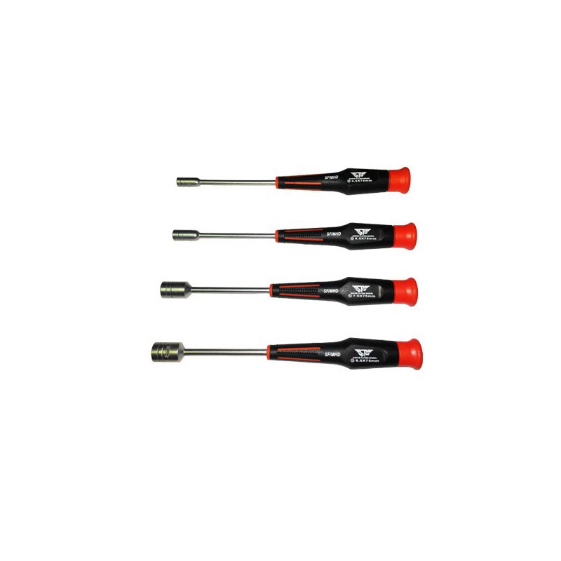 Key for model game of 4 Walls with nuts 4/5.5/7/8mm | Scientific-MHD