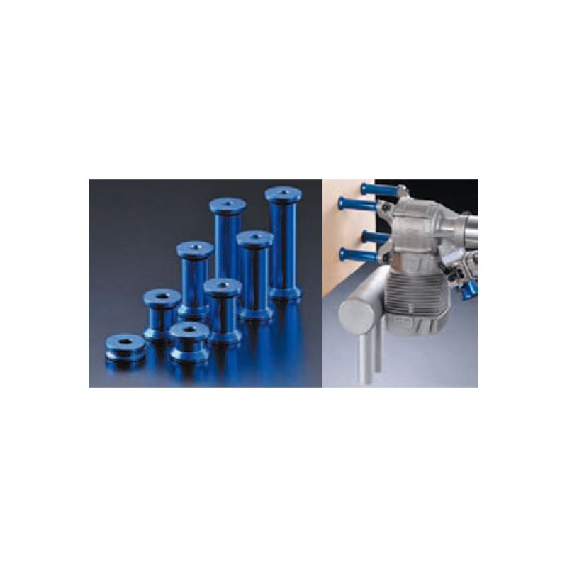 Radio heat motor engine Folds Fixing 44.5mm x M5 engine engine | Scientific-MHD