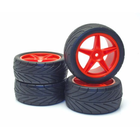 Rediochered car accessories 4 wheels Buggy Red Track 1/10 | Scientific-MHD