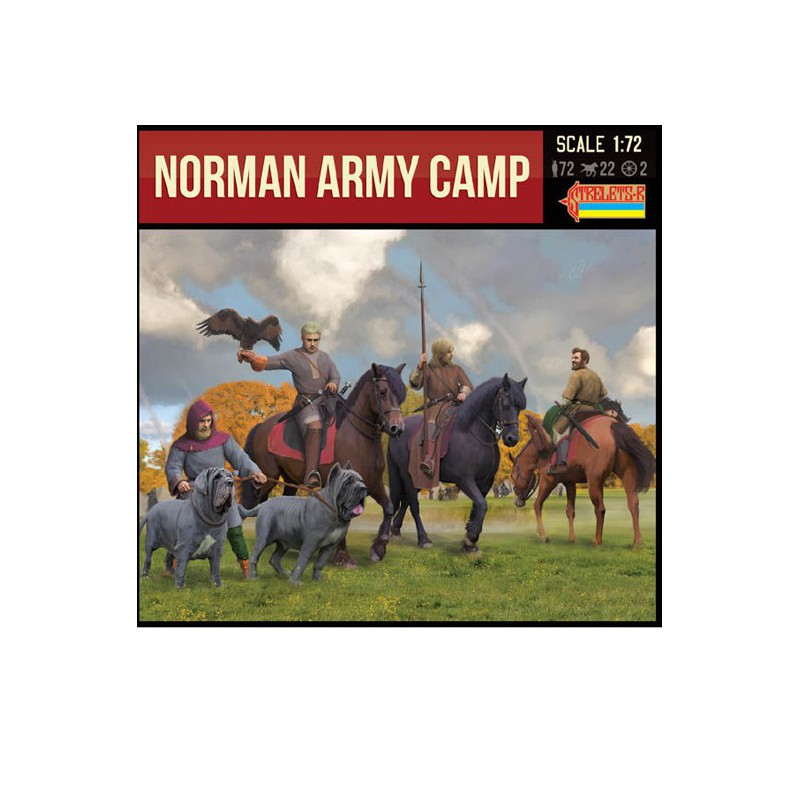 Norman Army Camp 1/72 figurine | Scientific-MHD