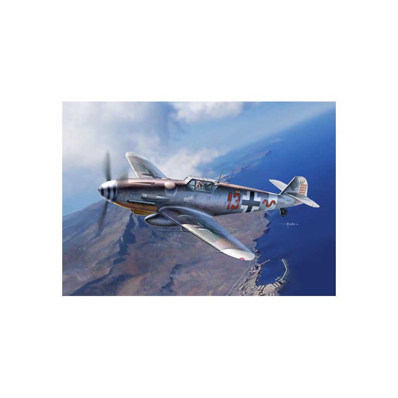 BF109G6/G2 JG27 1/48 plastic plane model | Scientific-MHD