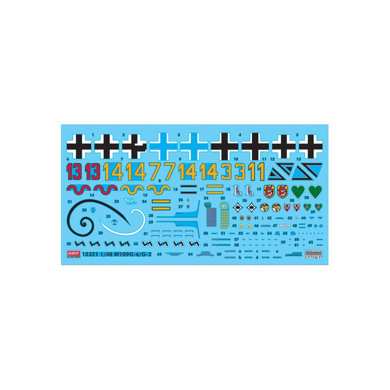 BF109G6/G2 JG27 1/48 plastic plane model | Scientific-MHD