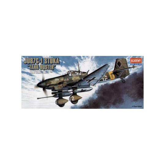 Plastic plane model Ju-87g Stuka 1/72 | Scientific-MHD