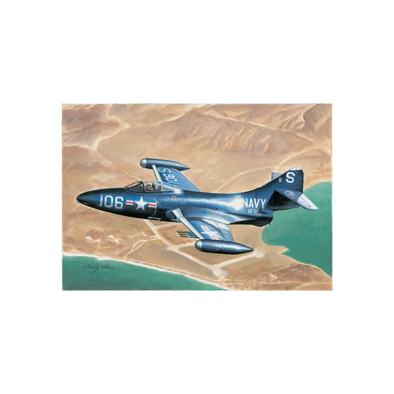 F9F-3 Panther 1/72 plastic plane model | Scientific-MHD