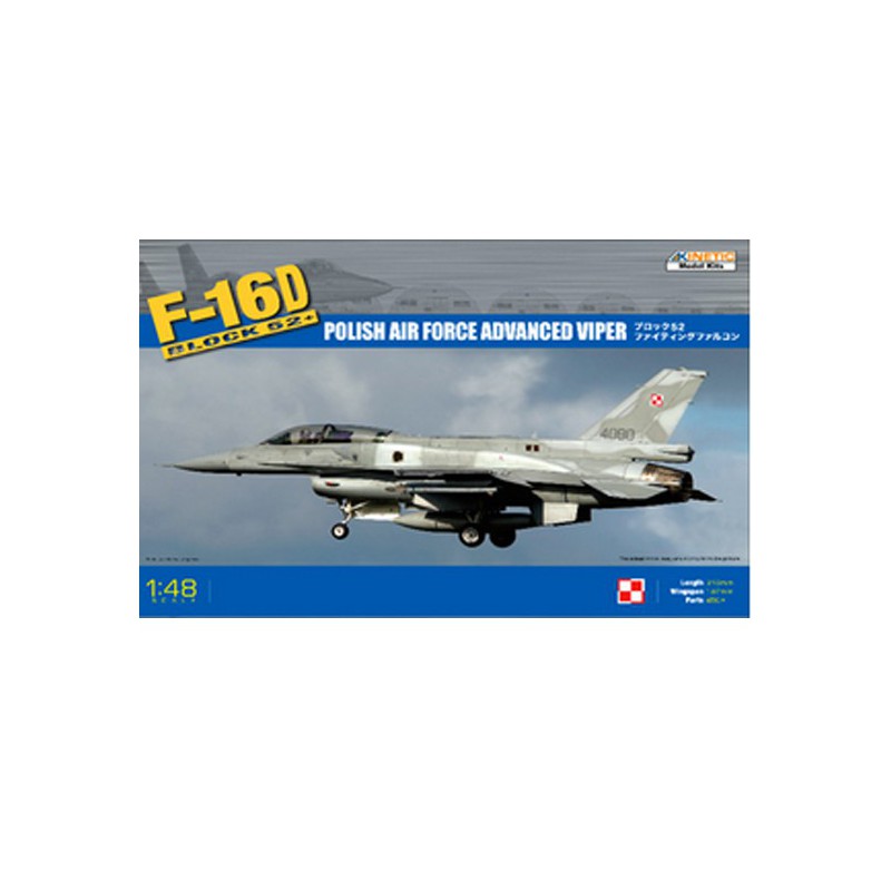 F-16D Block 52 1/48 plastic plane model | Scientific-MHD