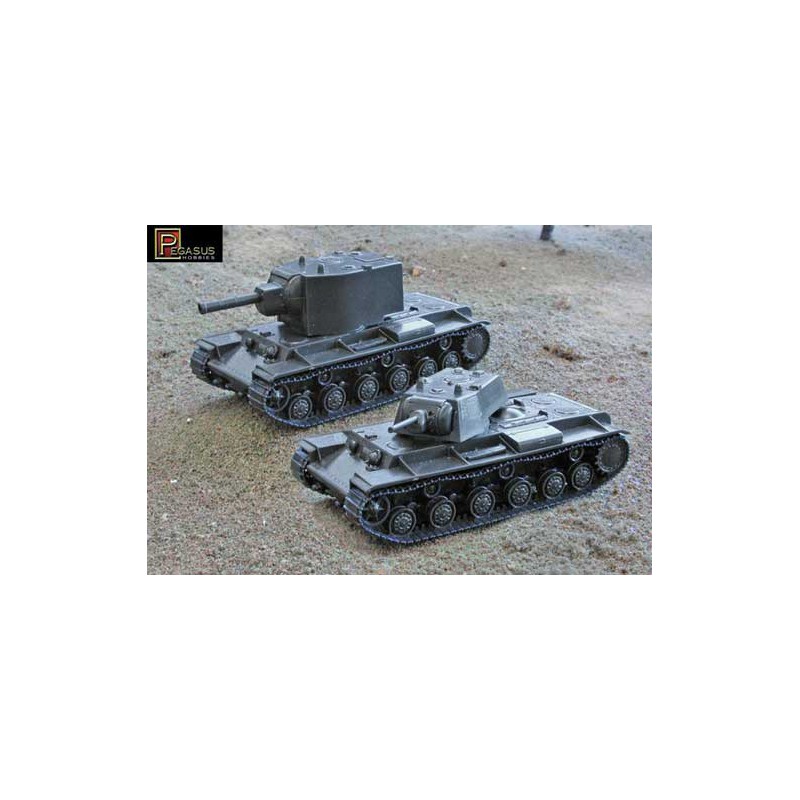 KV-1 & KV-2russes 1/72 plastic charca model | Scientific-MHD