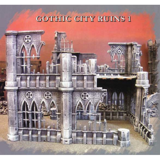 Wargamming model Gothic Ruins 1/48 | Scientific-MHD