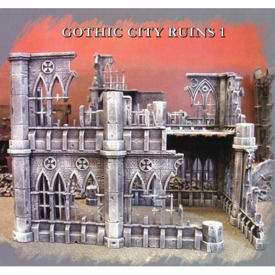 Wargamming model Gothic Ruins 1/48 | Scientific-MHD