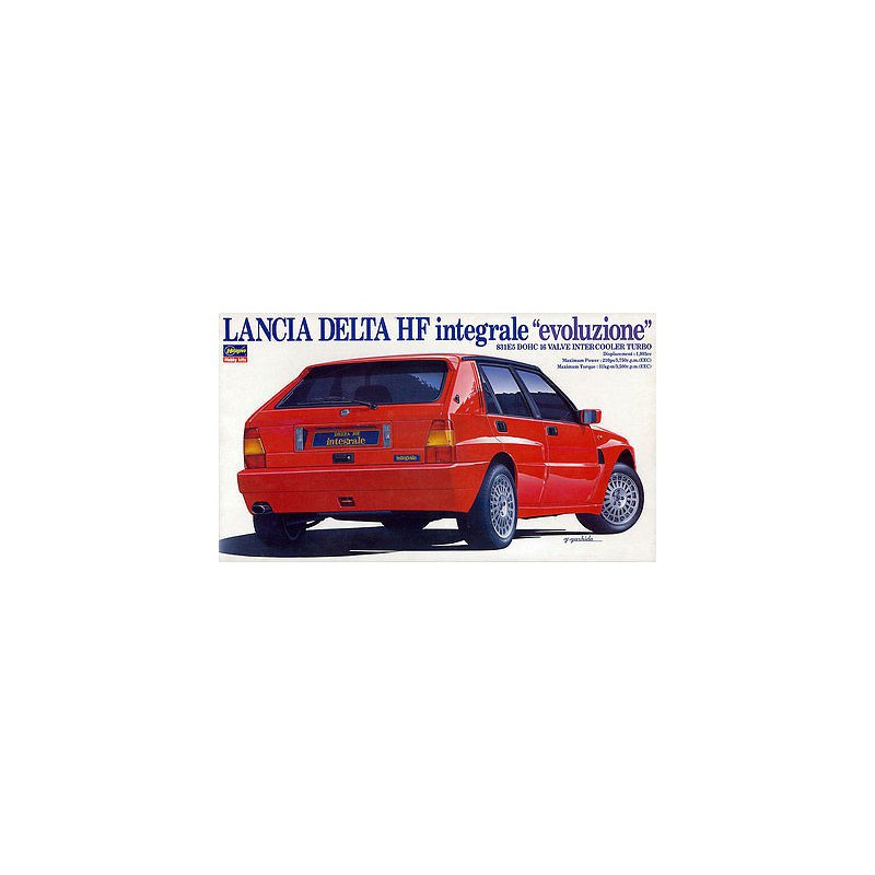 Lancia Delta Evoli plastic car cover. 1/24 | Scientific-MHD
