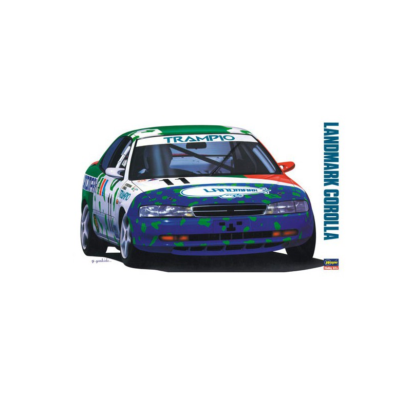 Landmark Toyota Corolla Landmark Plastic Model | Scientific-MHD