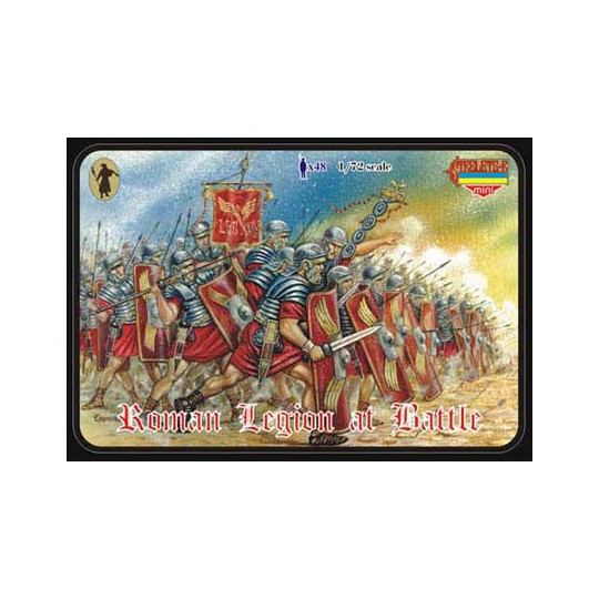 Roman legion figurine in combat | Scientific-MHD