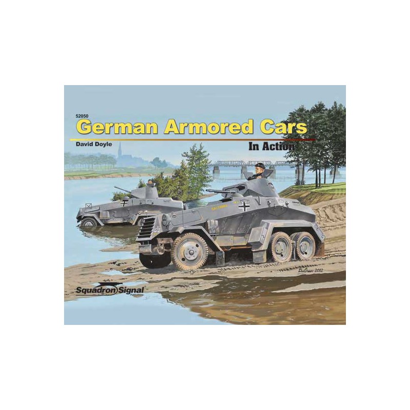 German book Armored Cars - In Action - Hardbound Cover | Scientific-MHD