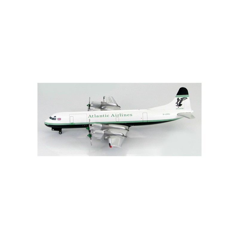 Miniature of a plane Die Cast at 1/200 L-188 Electra Atlantic Airline | Scientific-MHD