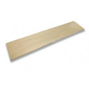 Wood material batch of 7 half-plates from Balsa500 x 100 x 1 mm | Scientific-MHD