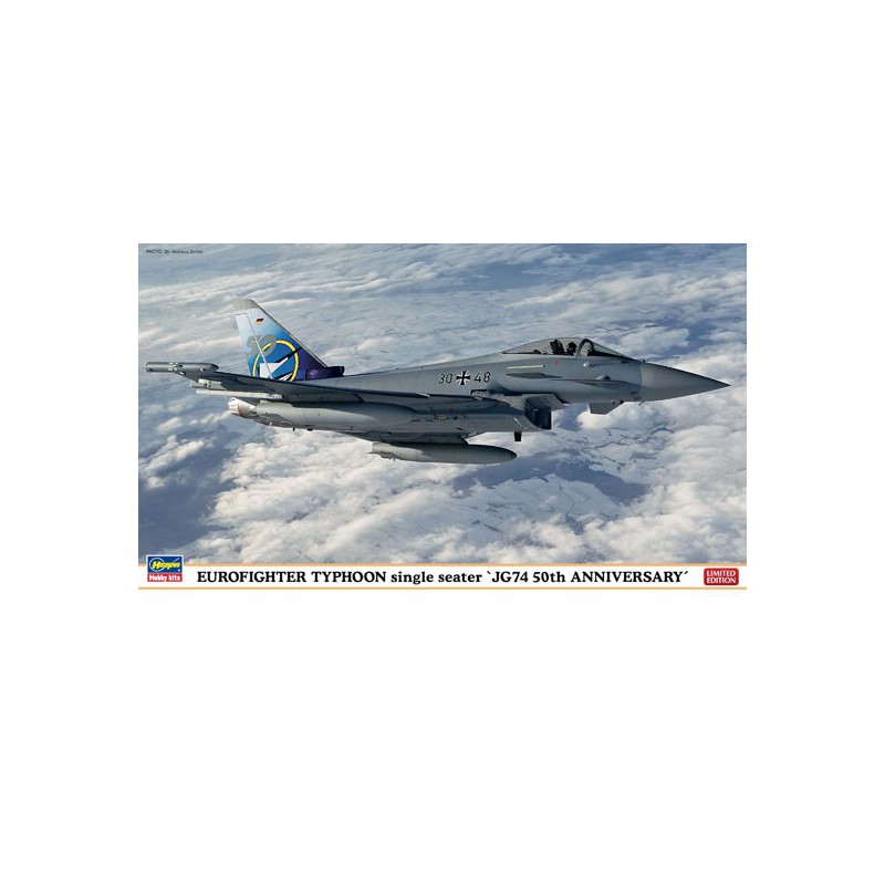 EUROFIGHTER TYPHOON JG74 1/72 plastic plane model | Scientific-MHD