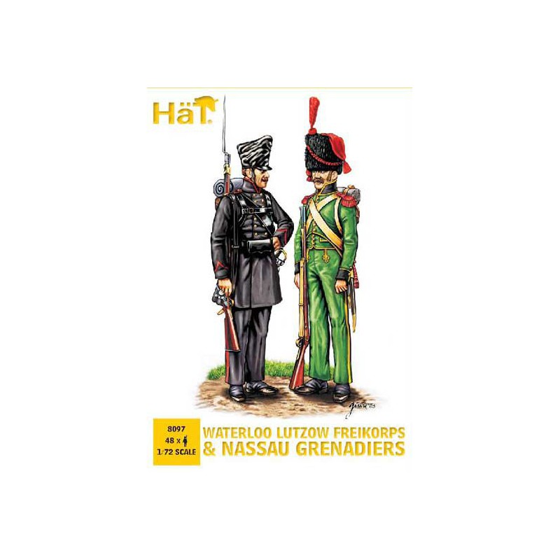 Lutzow Freik+Nassau Gren figurine. 1/72 | Scientific-MHD