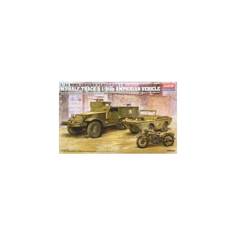 M3 US HALFTRACK 1/72 plastic tank model | Scientific-MHD
