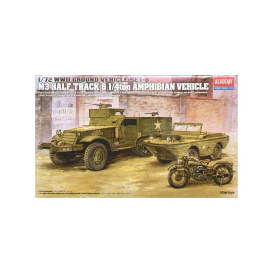 M3 US HALFTRACK 1/72 plastic tank model | Scientific-MHD