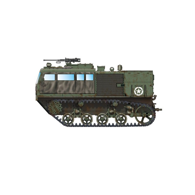 High s. tractor 90mm 1/72 plastic plastic model | Scientific-MHD