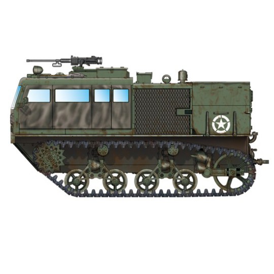 High s. tractor 90mm 1/72 plastic plastic model High s. tractor 90mm 1/72 plastic plastic model | Scientific-MHD