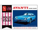 Studebacker Avanti 1/25 plastic car cover | Scientific-MHD Studebacker Avanti 1/25 plastic car cover | Scientific-MHD