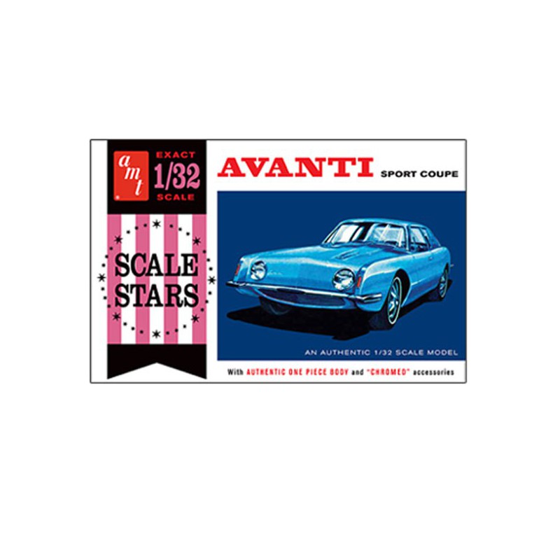 Studebacker Avanti 1/25 plastic car cover | Scientific-MHD