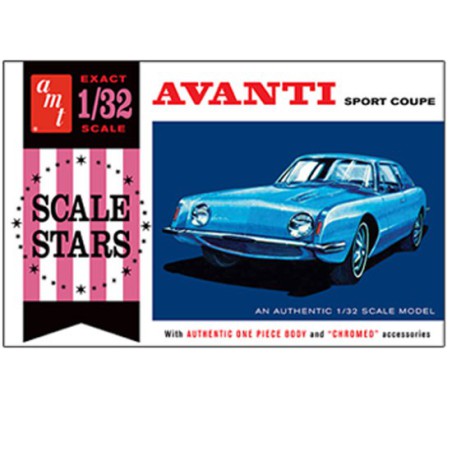 Studebacker Avanti 1/25 plastic car cover | Scientific-MHD Studebacker Avanti 1/25 plastic car cover | Scientific-MHD