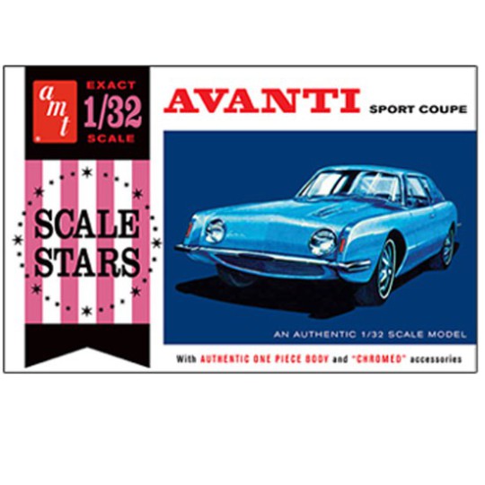 Studebacker Avanti 1/32 plastic car cover Studebacker Avanti 1/25 plastic car cover | Scientific-MHD