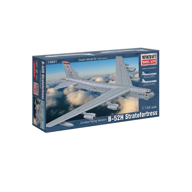 Plastic plane model B-52h USAF 1/144 | Scientific-MHD