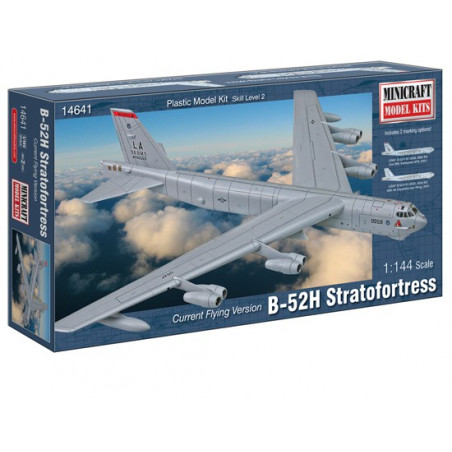 Plastic plane model B-52h USAF 1/144 | Scientific-MHD