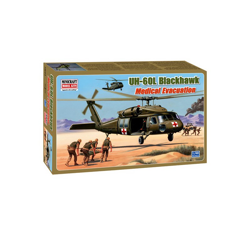 UH-60L Blackhawk 1/48 plastic plastic helicopter model | Scientific-MHD