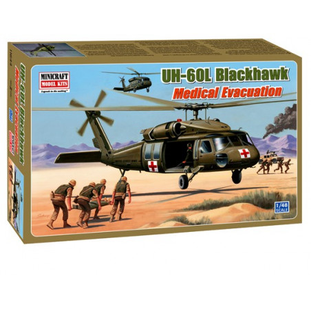 UH-60L Blackhawk 1/48 plastic plastic helicopter model | Scientific-MHD