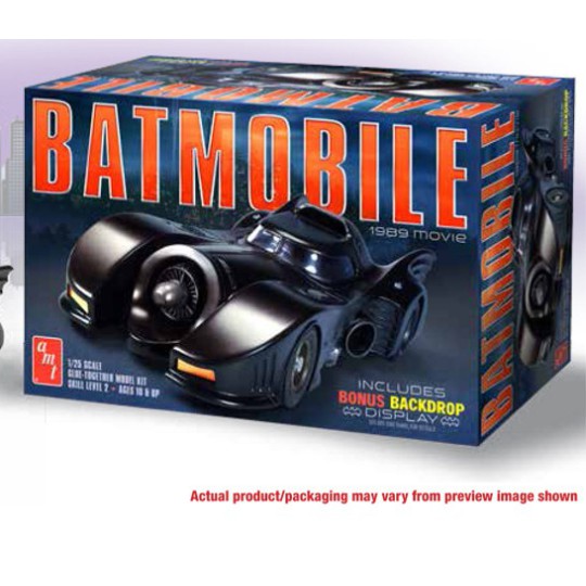 Batmobile plastic car cover 1989 1/25 Batmobile plastic car cover 1989 1/25 | Scientific-MHD