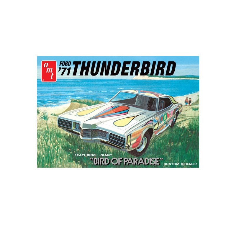 Ford Thunderbird 1/25 plastic car cover | Scientific-MHD