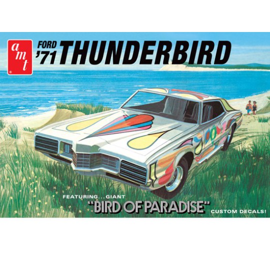 Ford Thunderbird 1/25 plastic car cover Ford Thunderbird 1/25 plastic car cover | Scientific-MHD