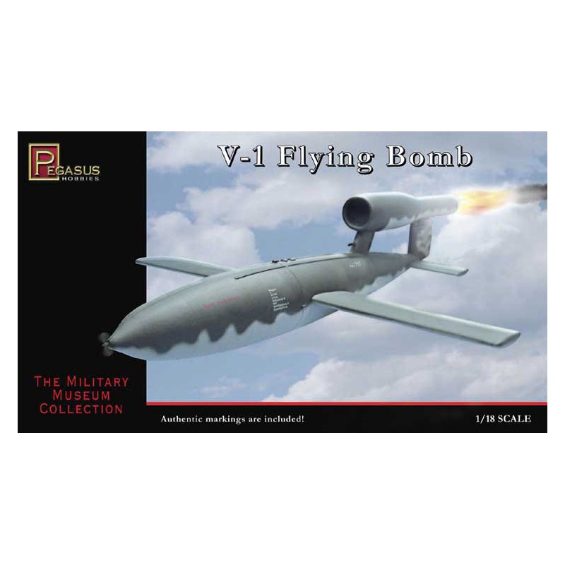 Plastic plane model V-1 Rocket1/18 flying bomb | Scientific-MHD