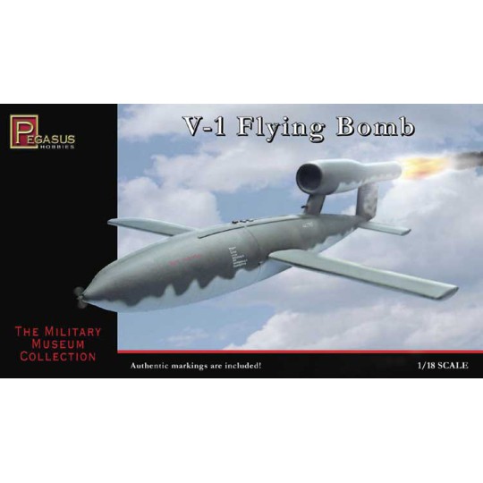 Plastic plane model V-1 Rocket1/18 flying bomb Plastic plane model V-1 Rocket1/18 flying bomb | Scientific-MHD