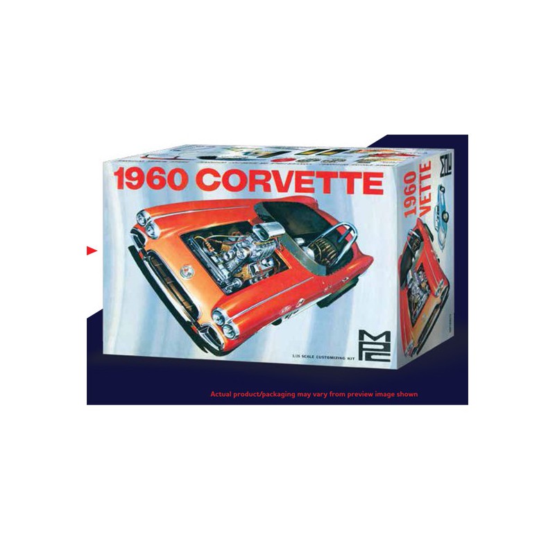 Chevy Corvette 1960 1/25 plastic car cover | Scientific-MHD