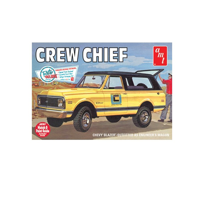 Chevy Blazer Crew Chief 1972 1/25 plastic car cover | Scientific-MHD