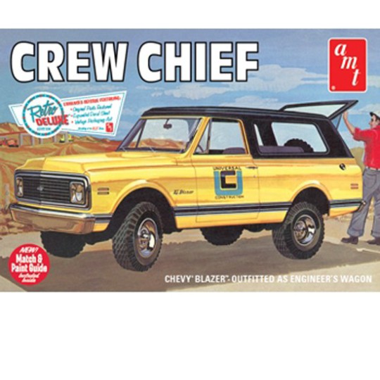Chevy Blazer Crew Chief 1972 1/25 plastic car cover Chevy Blazer Crew Chief 1972 1/25 plastic car cover | Scientific-MHD