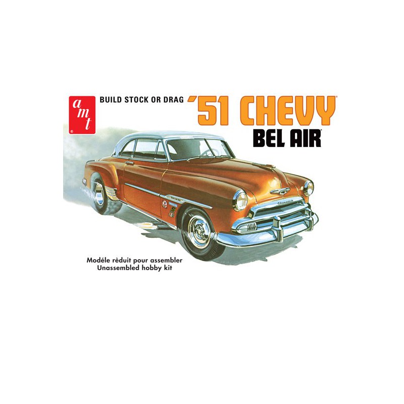 Chevy Bel Air 1951 1/25 plastic car cover | Scientific-MHD