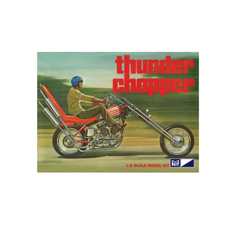 Thunder Chopper Bike 1/8 plastic motorcycle model | Scientific-MHD