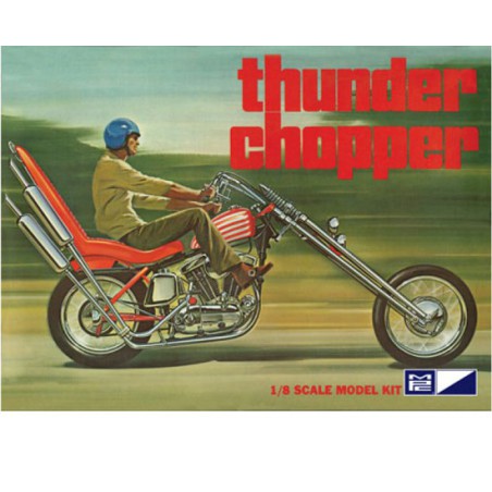 Thunder Chopper Bike 1/8 plastic motorcycle model | Scientific-MHD